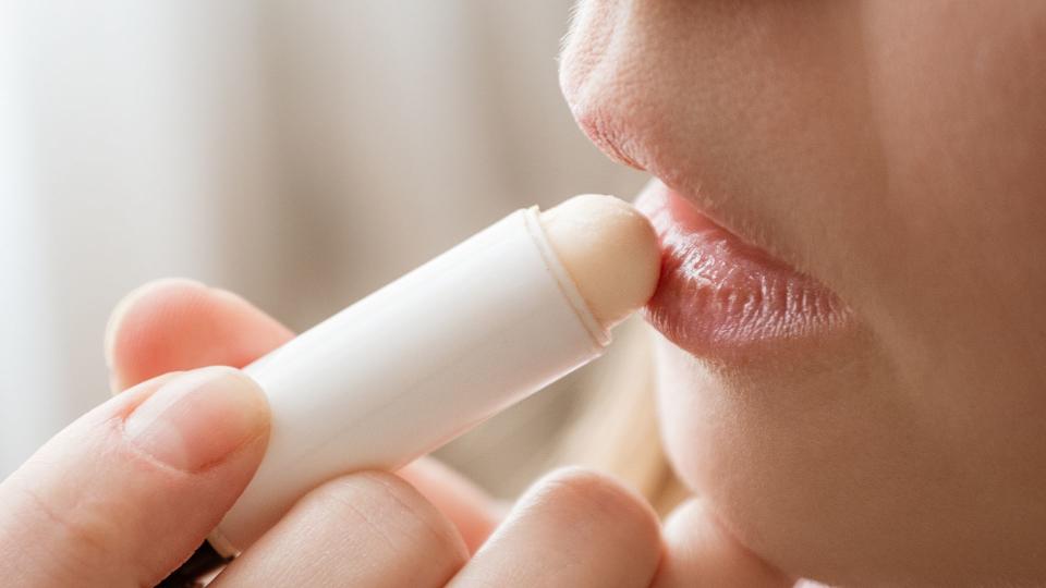 Keep lip balm to hand to apply on top