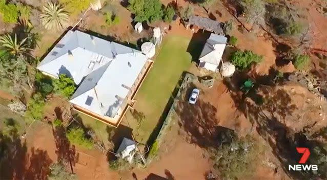 Police have scaled back the search of the family property. Source: 7 News