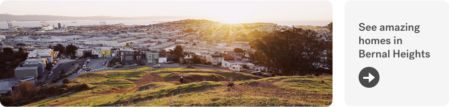 Bernal Heights neighborhood in San Francisco