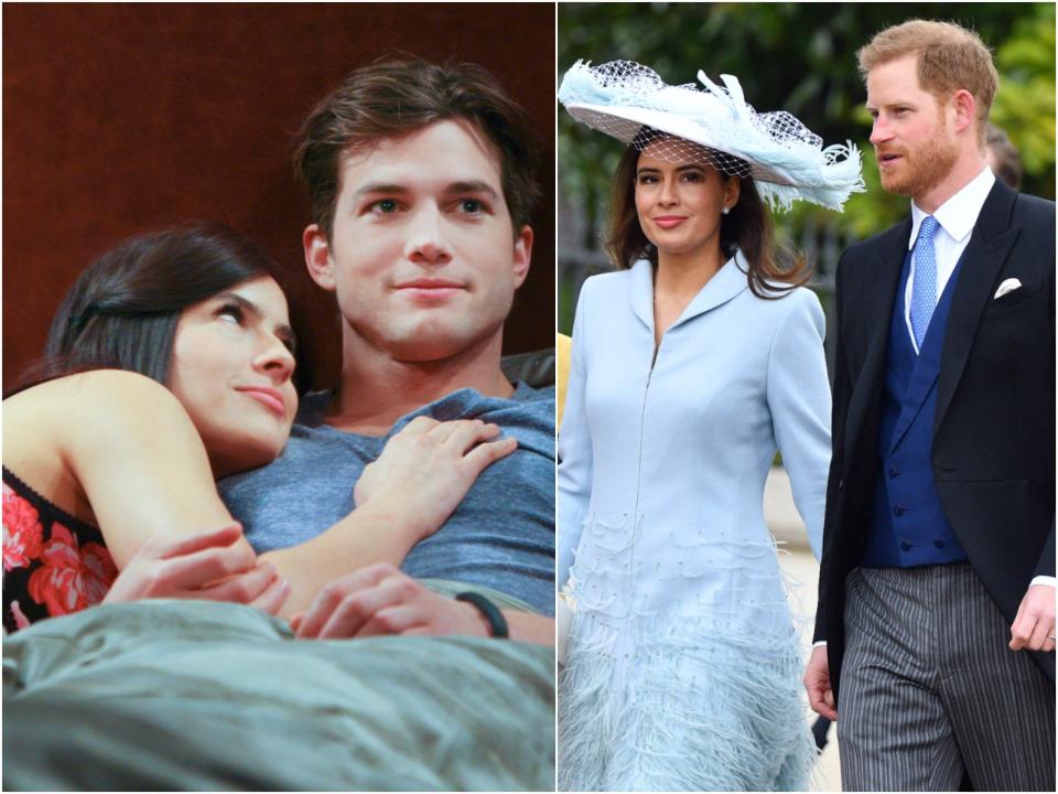 sophie winkleman, ashton kutcher, prince harry