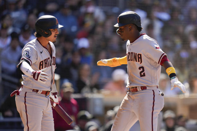 Machado gets first hits as Padre, Kinsler goes yard in win