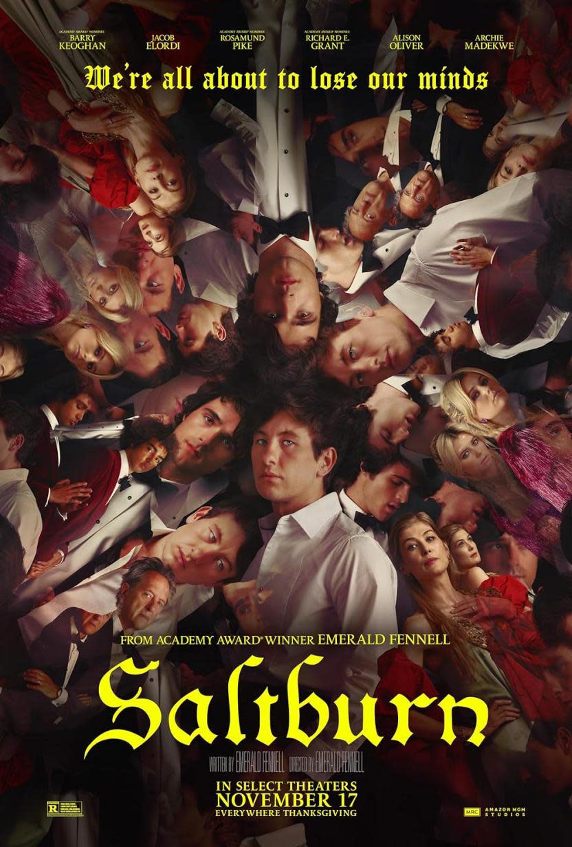 Póster de Saltburn (Crédito: IMDb)