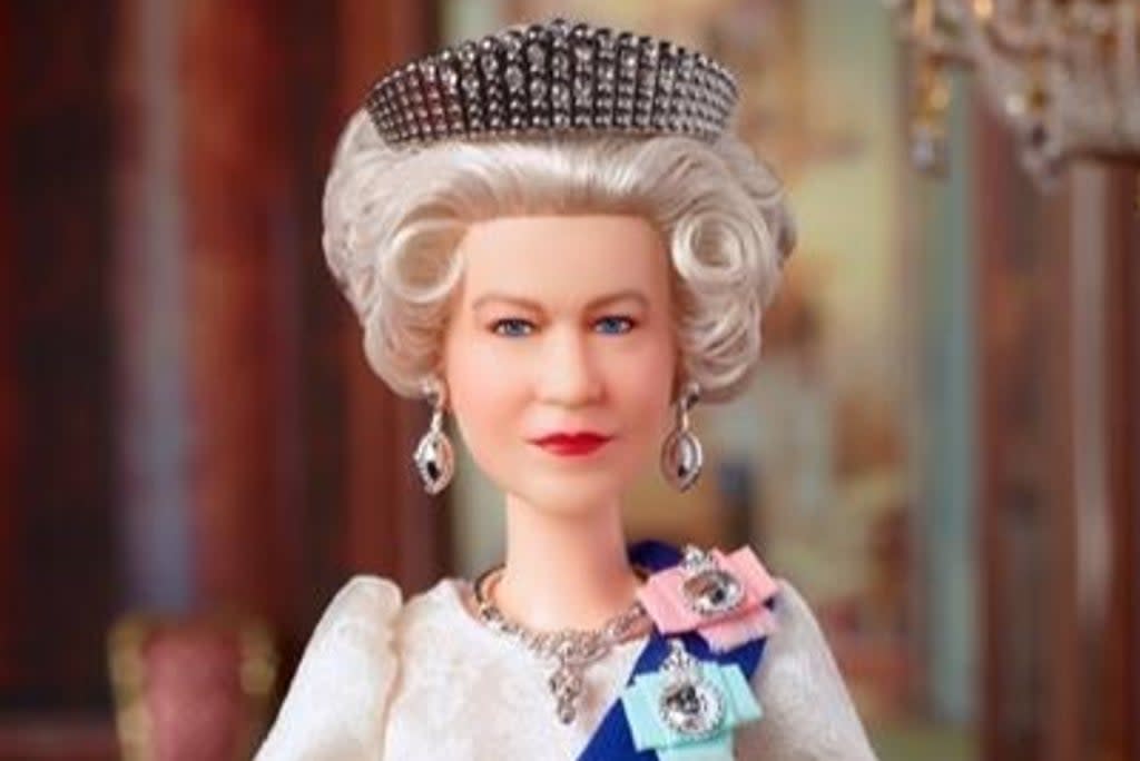 The Queen Elizabeth II Barbie doll has been released to commemorate the historic Platinum Jubilee (PA)