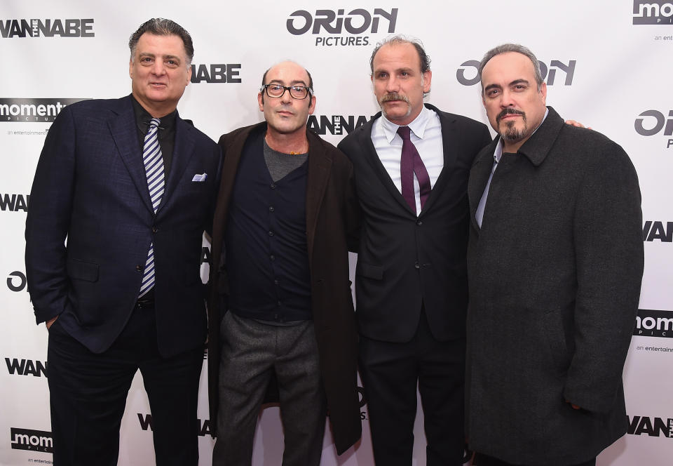 Joseph Siravo, Johnny Ventimiglia, Nick Sandow and David Zayas 