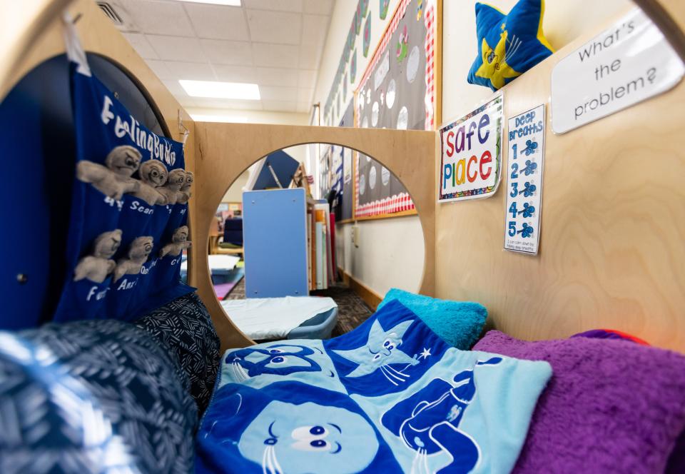 A 'safe place' at Encompass Early Education & Care Inc. in Allouez, Wis. pictured on Monday, August 21, 2023. Seeger Gray/USA TODAY NETWORK-Wisconsin