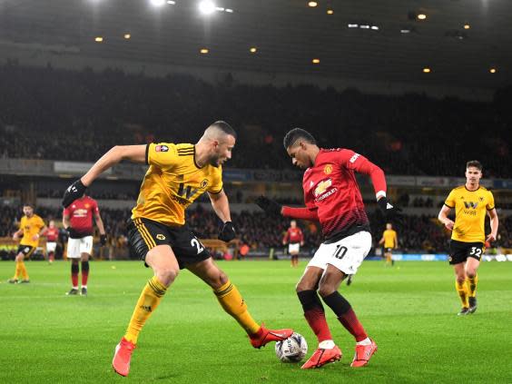 Rashford scored late for United (Getty)