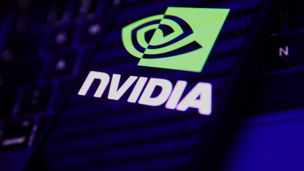  Nvidia logo. 