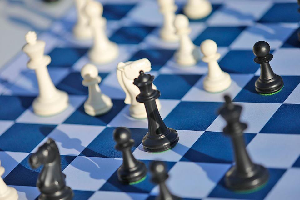 Michael Yezukevich, a chess instructor, is trying to find a Quincy location to host a chess club. Monday, Sept. 4, 2023.