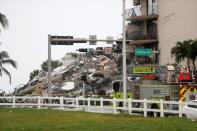 Residential building collapse in South Florida