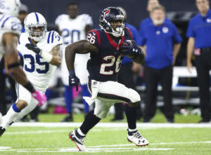 Houston Texans running back Lamar Miller