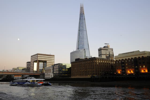 River Thames stock