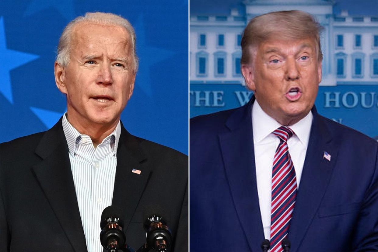 Joe Biden, Donald Trump