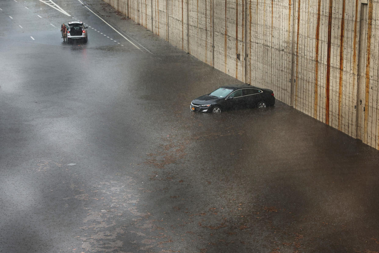 Heavy Rains Cause Flash Flooding In Parts Of New York City (Spencer Platt / Getty Images)