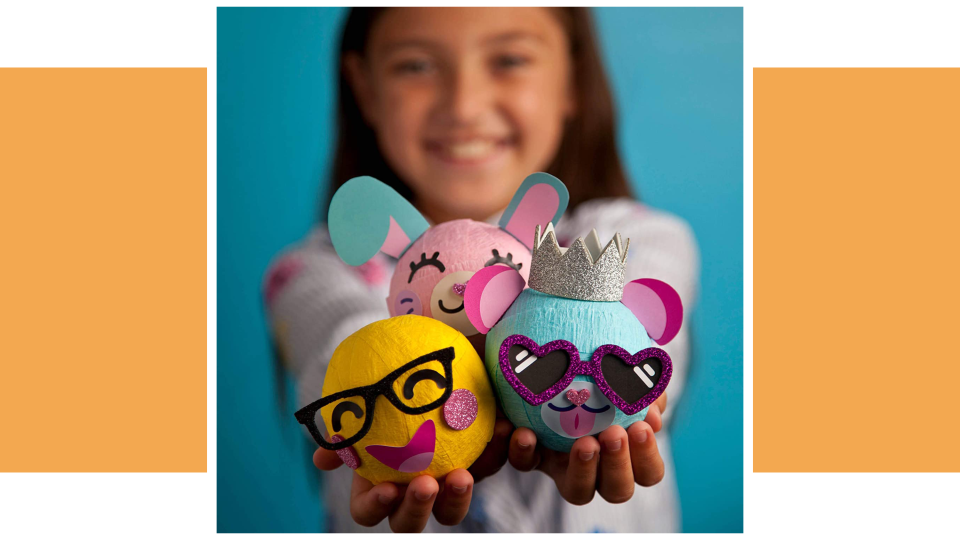 Arts and crafts gifts for kids: DIY surprise balls