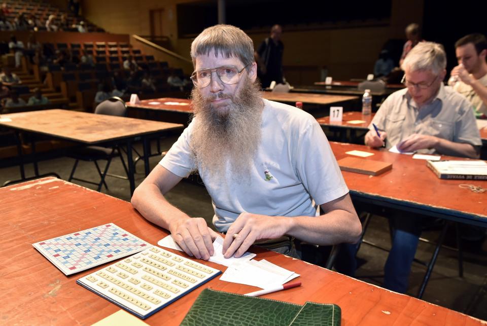 Nigel Richards, considerado el mejor jugador de Scrabble de todos los tiempos, cambia los torneos en inglés y gana en Francia memorizando todas las palabras del diccionario | imagen John Tys/AFP