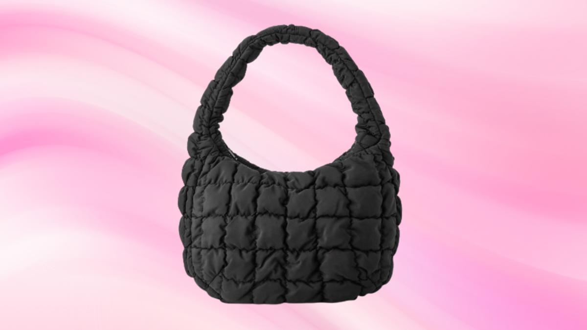 QUILTED MINI BAG - BLACK - Bags - COS