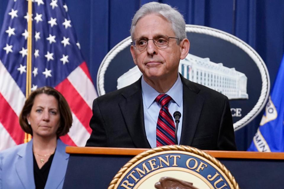 Attorney General Merrick Garland announced that a Massachusetts Air National Guard member who has emerged as a main person of interest in the disclosure of highly classified military documents on the Ukraine war was taken into custody Thursday by federal agents.