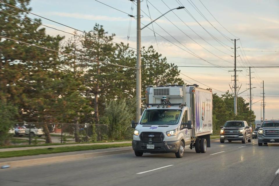 Gatik comenzó a operar con el minorista de alimentación Loblaw en Canadá y el año pasado pasó a hacerlo totalmente sin conductor.