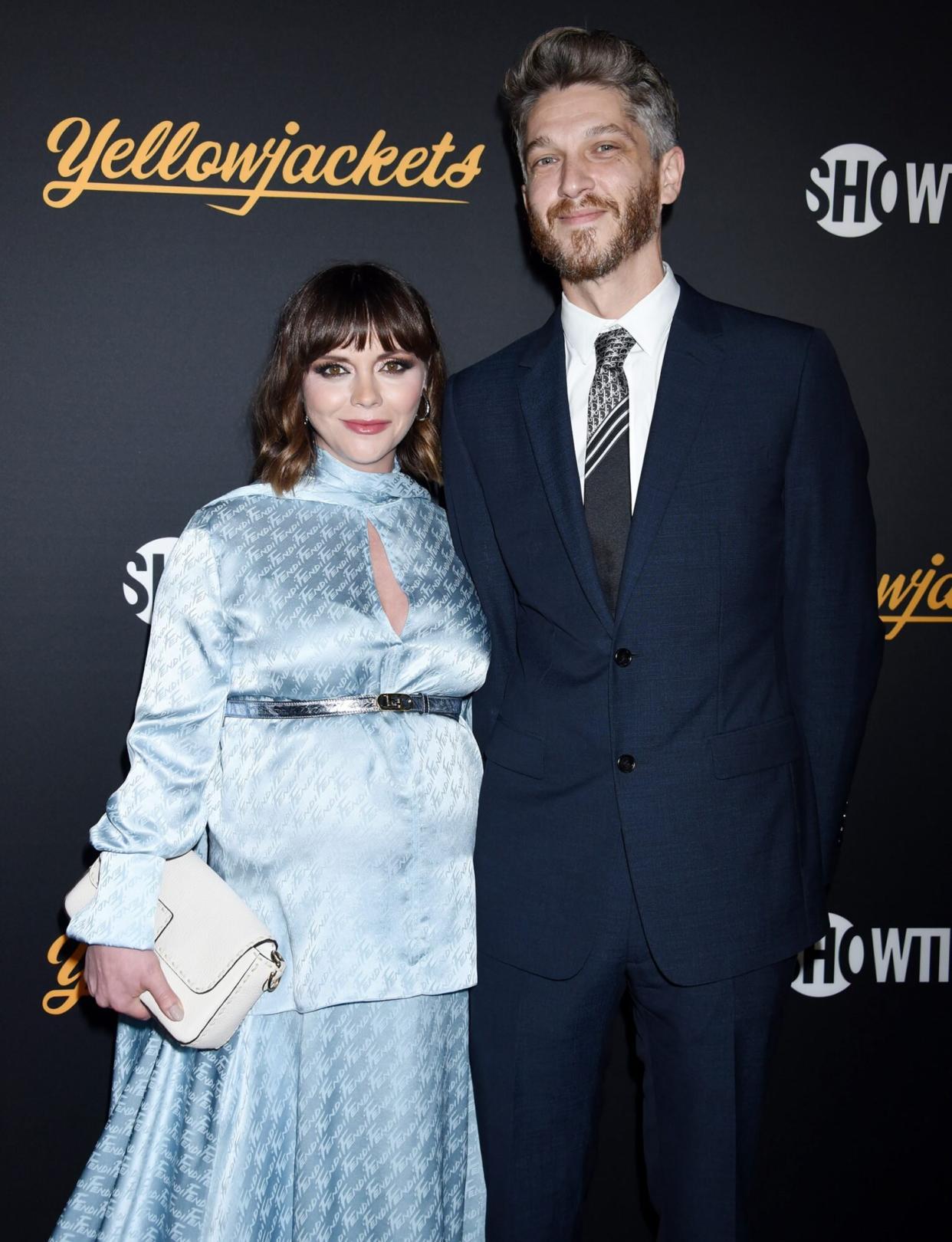 Christina Ricci and Mark Hampton 'Yellowjackets' TV series premiere, Los Angeles, California, USA - 10 Nov 2021