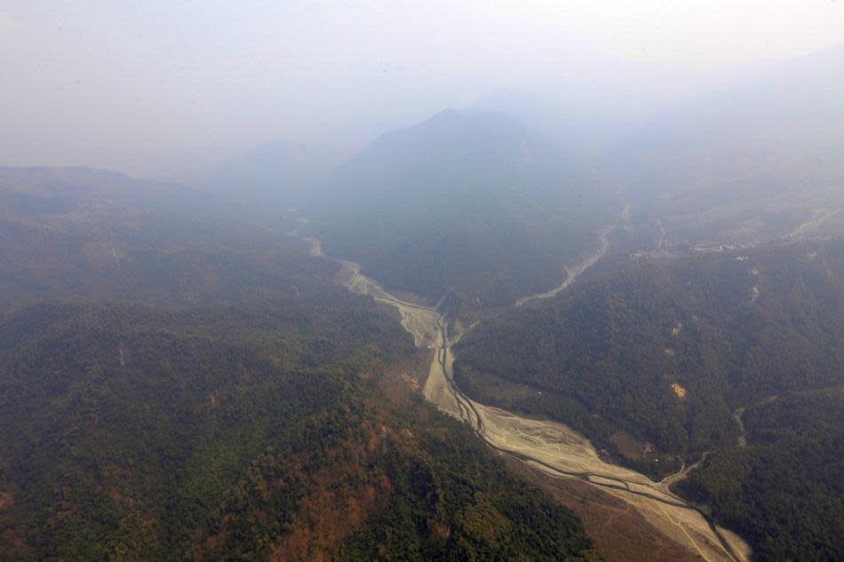 A view of Sikkim from a helicopter.<br><br>Mithun Basak is a engineer by profession and a traveler-photographer by passion. His interests include landscapes, nature, wildlife and architecture. Enjoy more of his work at <a href="http://www.beautyaroundme.com/" rel="nofollow noopener" target="_blank" data-ylk="slk:his website;elm:context_link;itc:0;sec:content-canvas" class="link ">his website</a>