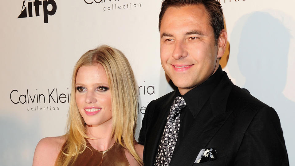 David Walliams and Lara Stone attend the Calvin Klein Event during the 64th Annual Cannes Film Festival in 2011