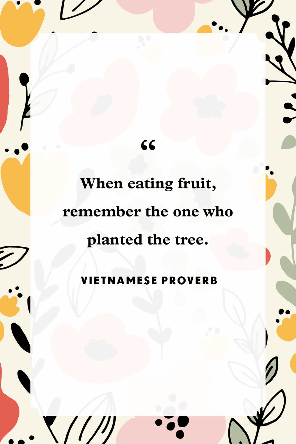 15) Vietnamese Proverb