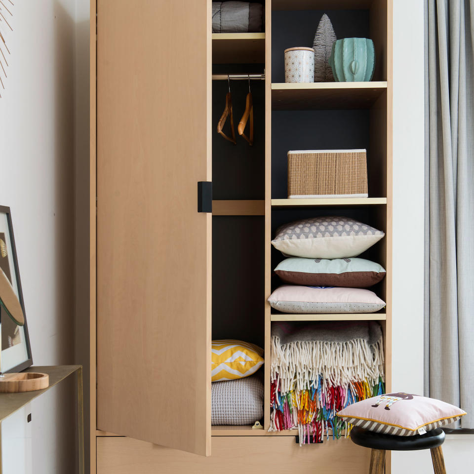 Wardrobe with storage