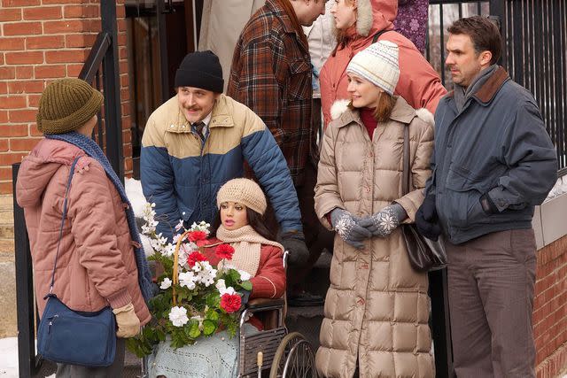 <p>Sidney Kimmel Entertainment/Kobal/Shutterstock</p> Ryan Gosling, Emily Mortimer, and Paul Schneider in 'Lars and The Real Girl'.