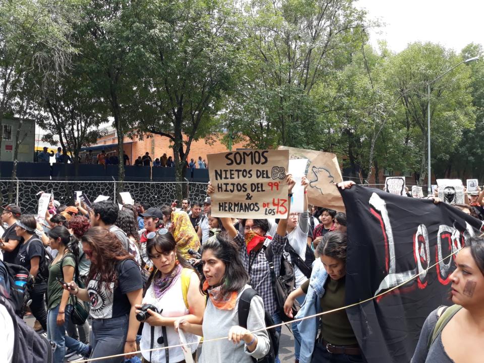 FOTOS | La megamarcha contra la violencia en la UNAM