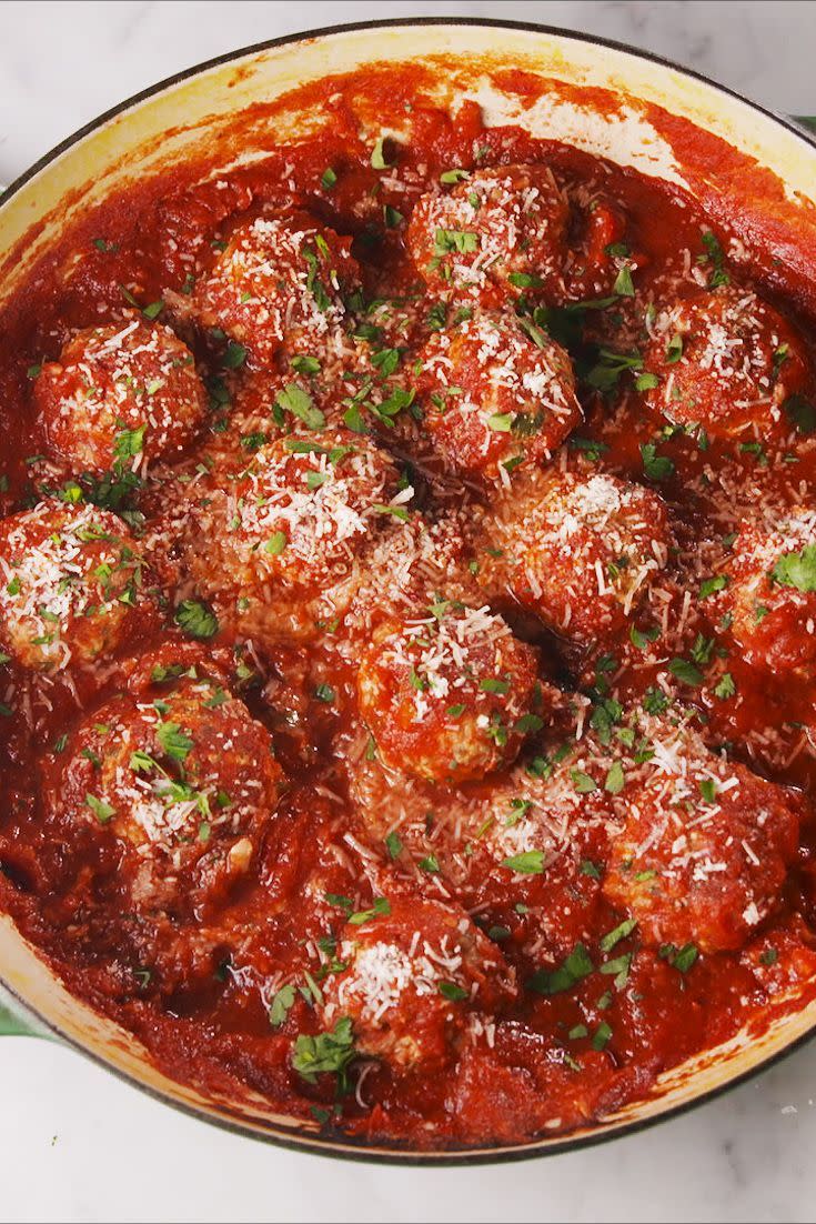 Baked Italian Meatballs