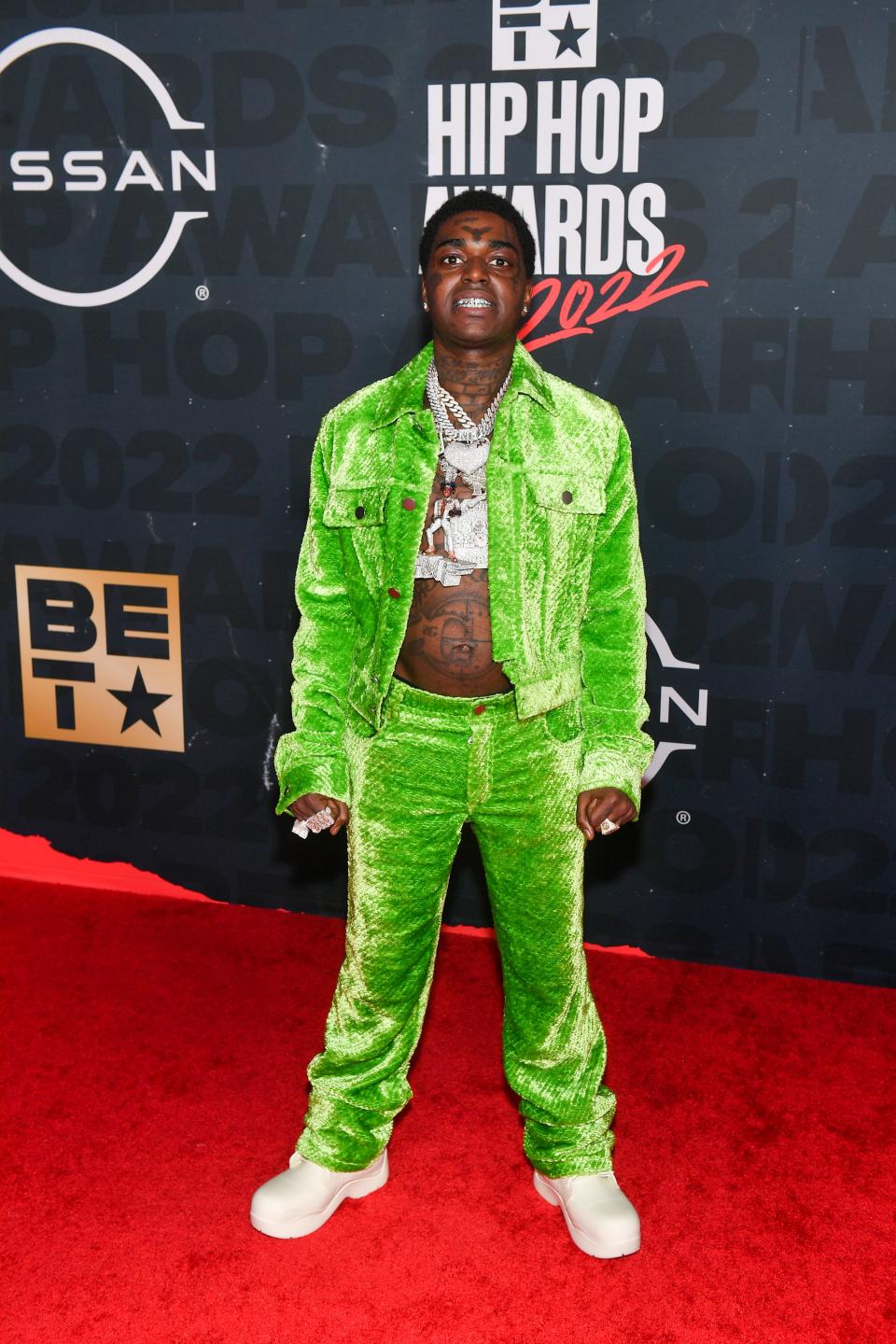 Kodak Black attends the BET Hip Hop Awards 2022.