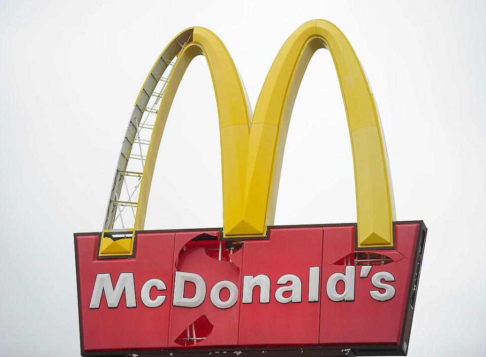 McDonalds uses Twitter user's personal info. Source: Getty