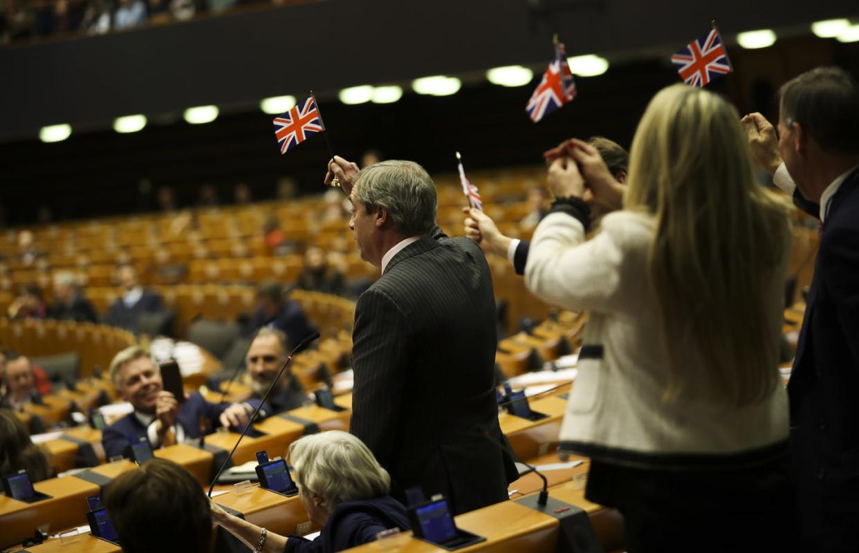 <span class="caption">The main immediate impact of Brexit is that UK lawmakers will have to vacate the EU Parliament. </span> <span class="attribution"><span class="source">AP Photo/Francisco Seco</span></span>