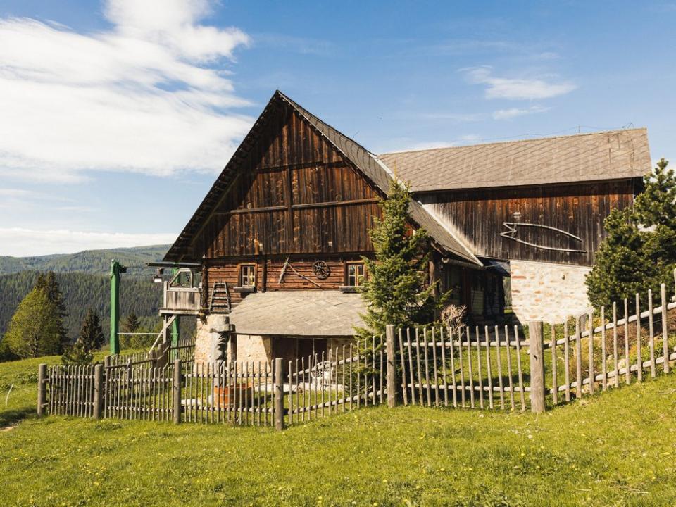 Die Promis leben in „Forsthaus Rampensau“ in einem Forsthaus auf 1.300 Metern Höhe. (Bild: ATV/Aaron Jiang)