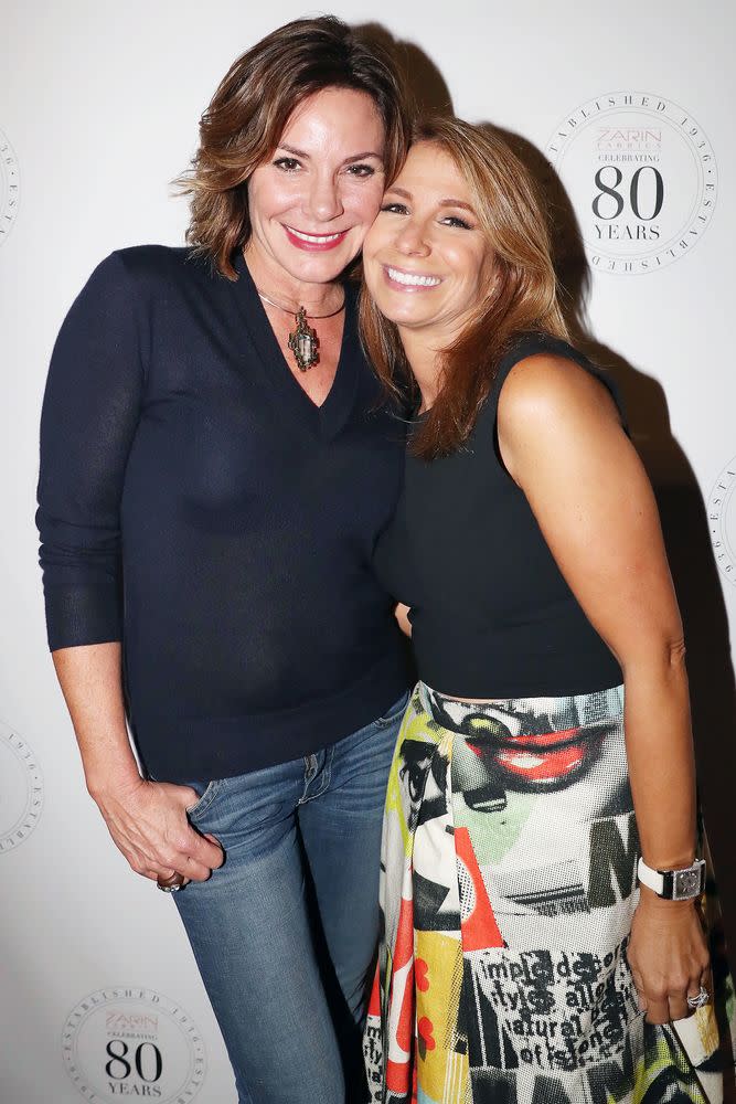 Luann de Lesseps and Jill Zarin | Johnny Nunez/WireImage