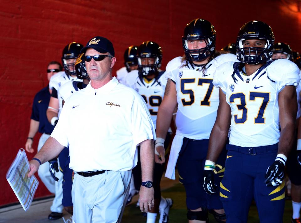 Tedford had an 82-57 record at Cal. (Getty)