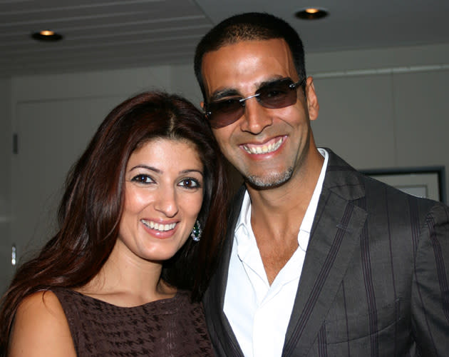 Akshay takes Twinkle for a movie