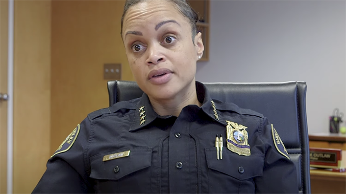 Then-Portland Police Commissioner Danielle Outlaw. (Photo: The Oregonian)