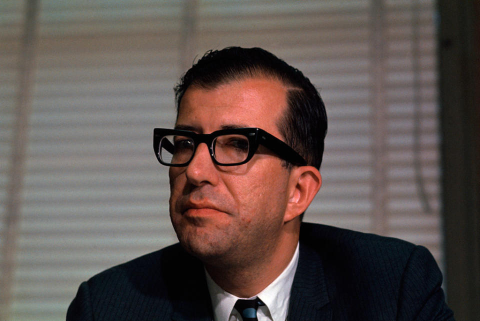 Longtime AFT leader Albert Shanker spearheaded much of the labor movement’s international activism during the Cold War. (Getty Images)