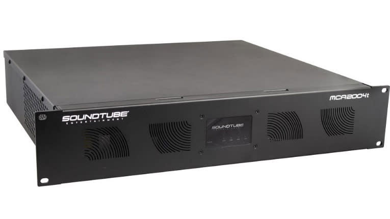  The new SoundTube high-powered amplifier. 