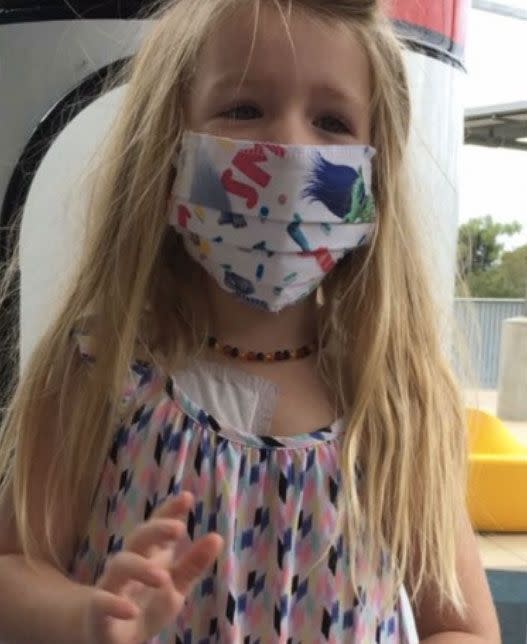 Payton was diagnosed with acute myeloid Leukaemia in early February. Source: Supplied