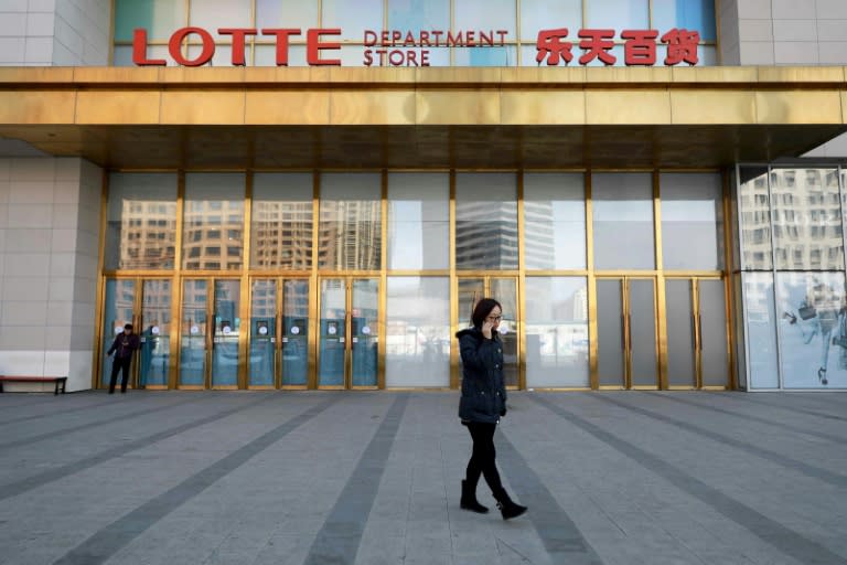 Lotte provided land to Seoul to host a US missile defence system, infuriating Beijing, and nearly 90 percent of its Chinese Lotte Mart stores have since been forced to close by either authorities or angry demonstrations