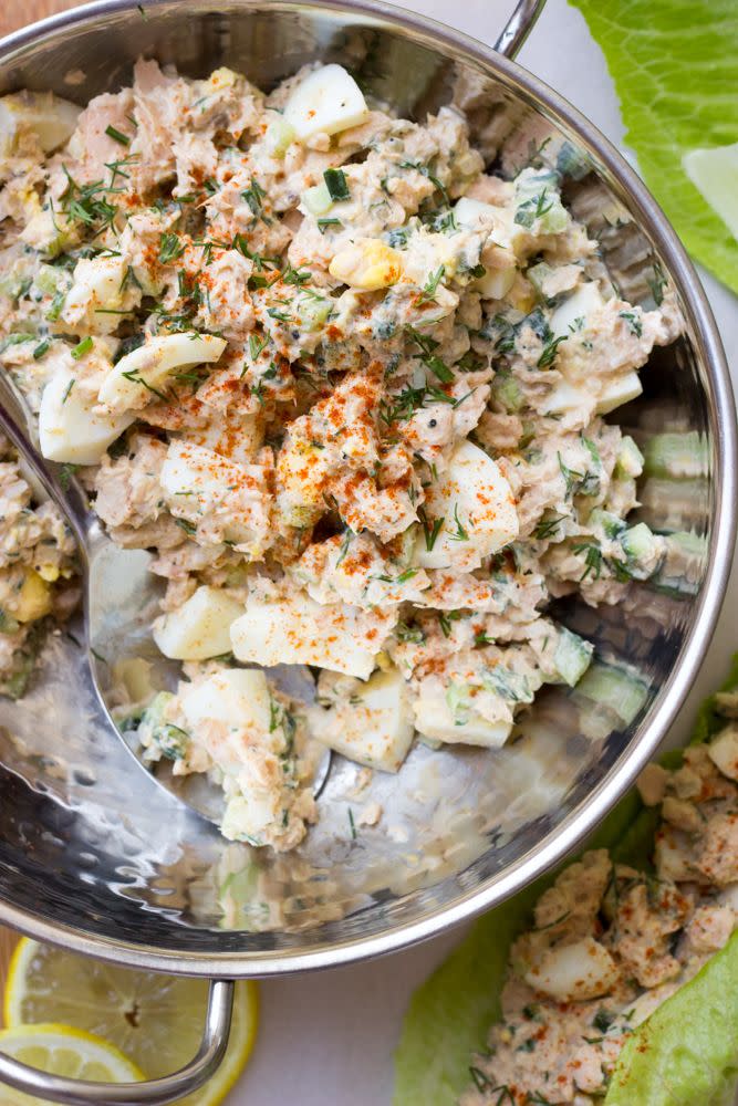 Salmon and Egg Salad