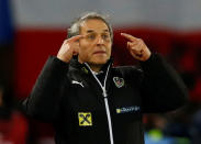 Soccer Football - 2018 World Cup Qualifications - Europe - Austria vs Serbia - Ernst Happel Stadion, Vienna, Austria - October 6, 2017 Austria coach Marcel Koller REUTERS/Leonhard Foeger