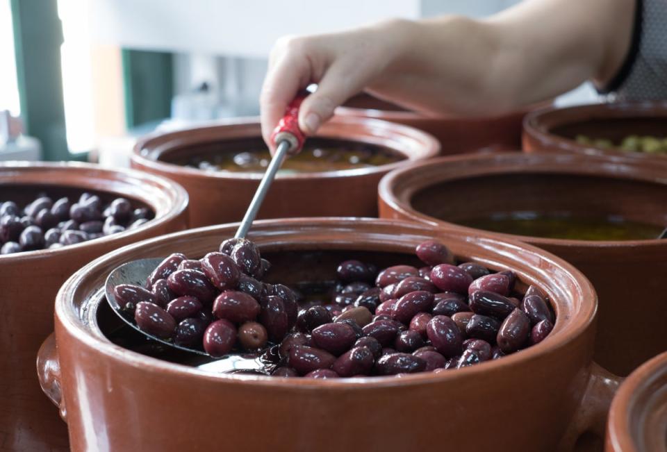 A food tour means you get to experience multiple Kalamata specialities (Clare Hargreaves)