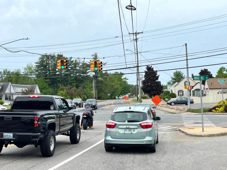 Somersworth is planning traffic light upgrades to improve safety at the intersection of Blackwater Road, Indigo Hill Road and Route 108 (High Street).