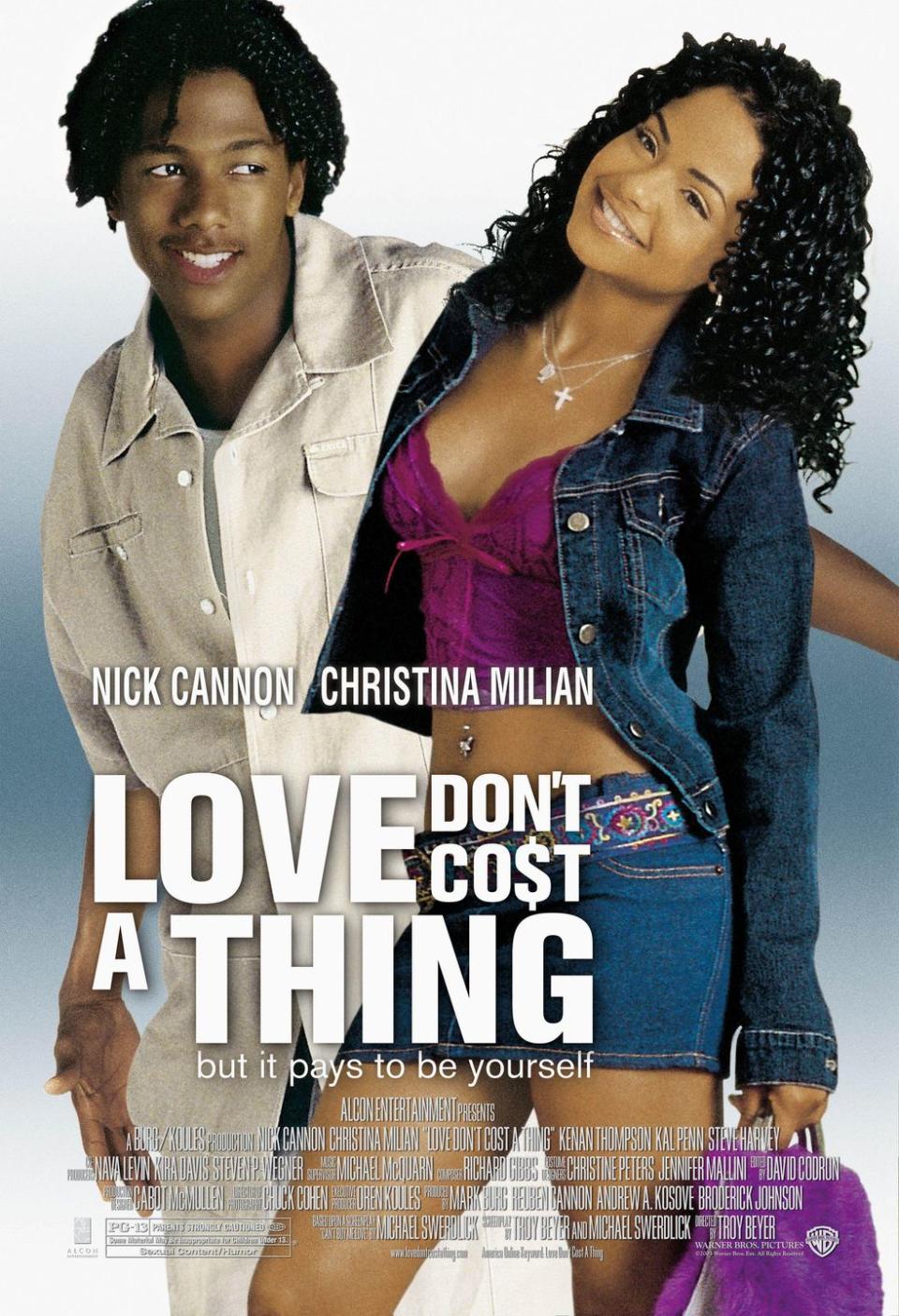 nick cannon, christina milian, love don't cost a thing, 2003