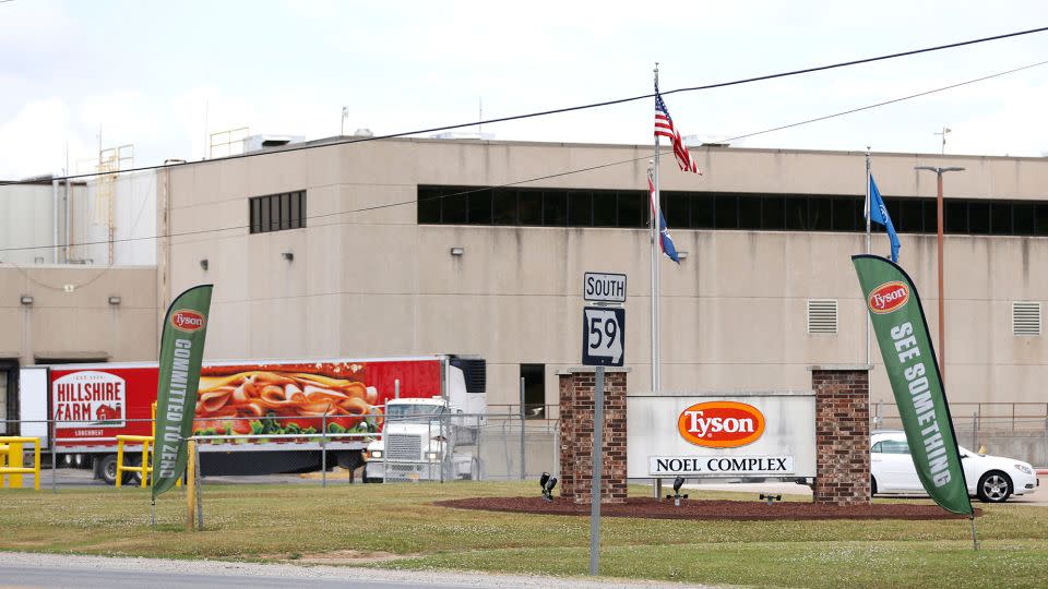 Tyson is closing four plants as chicken sales slump