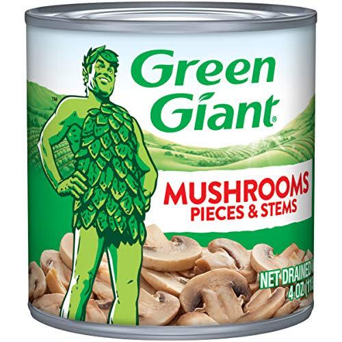 <p><strong>Green Giant</strong></p><p>amazon.com</p><p><strong>$3.87</strong></p><p><a href="https://www.amazon.com/dp/B01LZLX75C?tag=syn-yahoo-20&ascsubtag=%5Bartid%7C10055.g.5147%5Bsrc%7Cyahoo-us" rel="nofollow noopener" target="_blank" data-ylk="slk:Shop Now;elm:context_link;itc:0;sec:content-canvas" class="link ">Shop Now</a></p><p>Canned mushrooms are already cooked and add a meaty flavor to soups, casseroles or stews. They are also a great addition to gravies, stir-fries or pizza.</p>