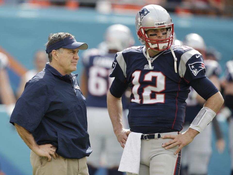 Tom Brady Bill Belichick Patriots